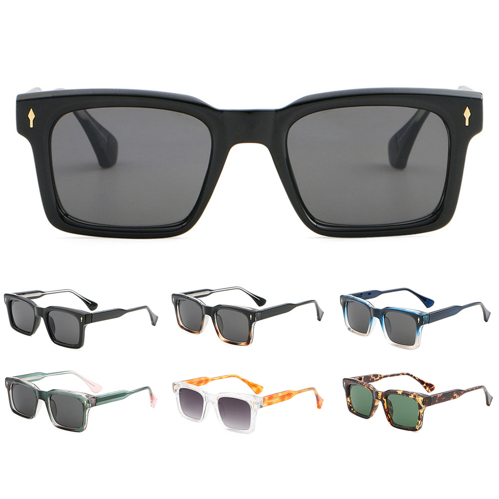 2023 cheap factory round sunglasses with logo wholesale luxury designer polarized lens custom color sun glasses